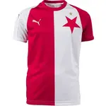 Puma SK SLAVIA REPLIC KIDS Detský futbalový dres, červená, veľkosť