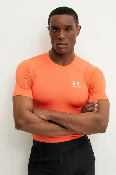 Tréninkové tričko Under Armour oranžová barva