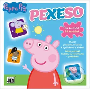 Pexeso Peppa Pig (64 kartiček / 64 kartičiek) - hra z kategorie Karty, pexeso