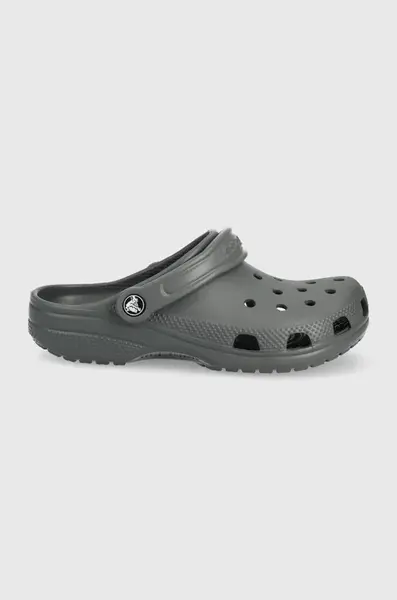 Pantofle Crocs šedá barva