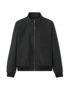 Černá pánská bomber bunda