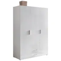 Xora SKŘÍŇ NA ODĚV, bílá, 120/185/54 cm