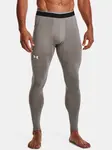 Šedé pánske kompresné legíny Under Armour UA CG Armour Novelty Legging