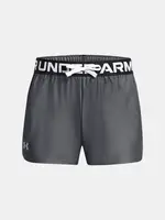 Tmavosivé športové kraťasy Under Armour Play Up Solid Shorts