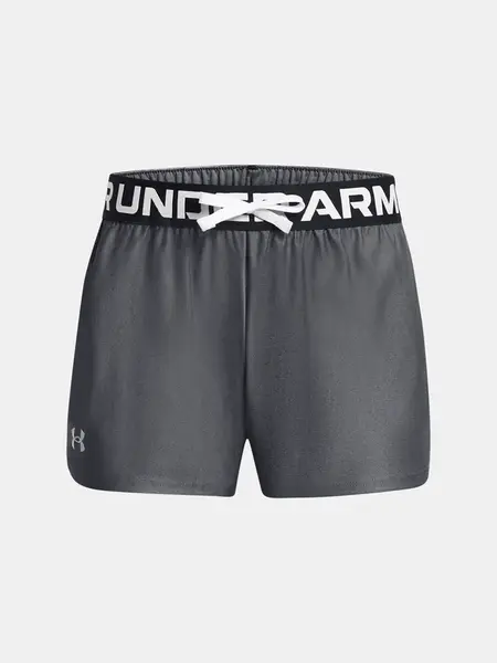 Tmavosivé športové kraťasy Under Armour Play Up Solid Shorts