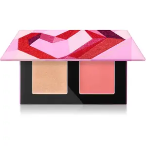 Bobbi Brown Threads of Love Cream Glow Highlighter + Pot Rouge paletka rozjasňovačů a tvářenek odstín Peach Duo 4 g