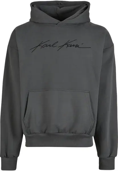 Karl Kani Mikina 'Autograph'  čadičová