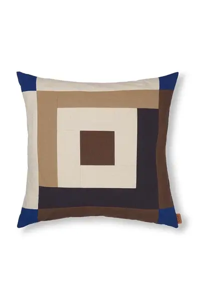 Dekorativní povlak na polštář ferm LIVING Border Patchwork Cushion