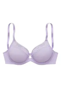 LASCANA Podprsenka  svetlofialová