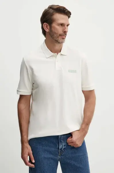 Bavlněné polo tričko HUGO