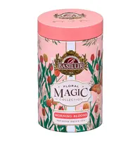 BASILUR Floral magic morning blooms zelený čaj 75 g