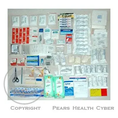 Lékárnička-náplň do brašny velké-zdravotní materiál 30osob