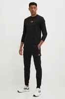 Bavlněné tepláky EA7 Emporio Armani