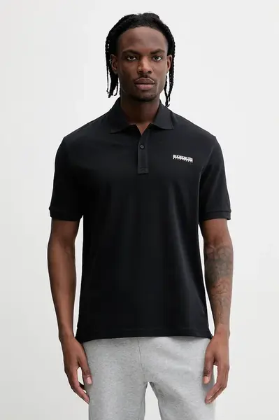 Bavlněné polo tričko Napapijri SMALL BOX