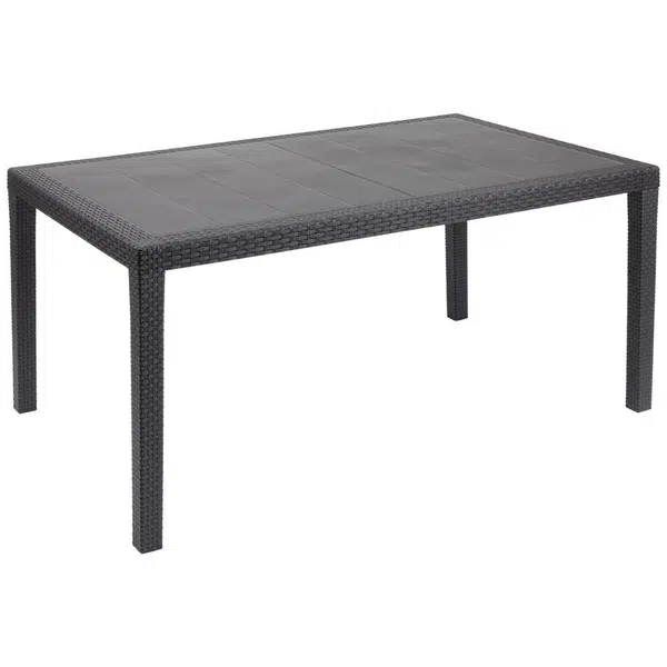 XXXL ZAHRADNÍ STŮL, plast, 150/90/72 cm