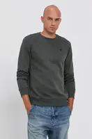 Mikina G-Star Premium core pánská, šedá barva, hladká, D16917-C235