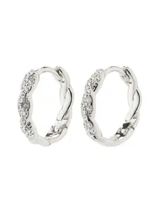 Pilgrim Náušnice 'Ezo'  strieborná