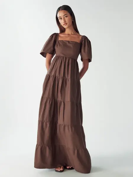 Willa Šaty 'Zelda'  hnedá