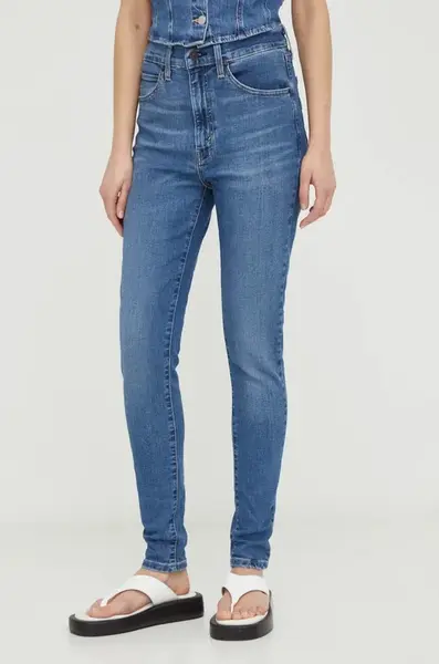 Džíny Levi's RETRO HIGH SKINNY dámské, A5758