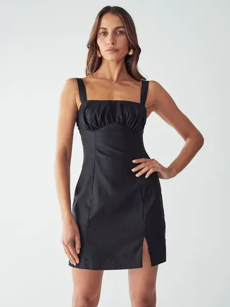 BWLDR Šaty 'RAYE'  čierna