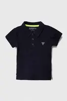 Dětská bavlněná polokošile Guess