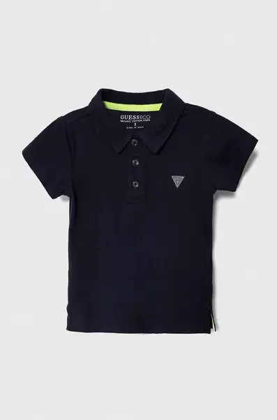 Dětská bavlněná polokošile Guess