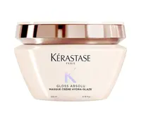 Hydratační a rozjasňující maska pro pevné a krepaté vlasy Kérastase Gloss Absolu Masque Créme Hydra-Glaze - 200 ml + dárek zdarma