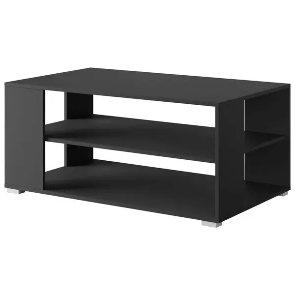 P & B KONFERENČNÍ STOLEK, černá, kompozitní dřevo, 100/60/45 cm