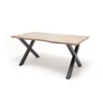 Ti'me JÍDELNÍ STŮL, černá, barvy dubu, 200/77/100 cm