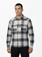 Husky Gaia M M, blue Pánská flanelová košile