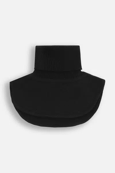 Dětský nákrčník Coccodrillo černá barva, BASIC ACCESSORIES