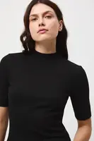Tričko Medicine dámské, černá barva, s pologolfem