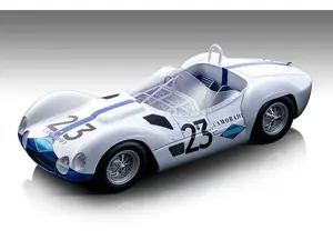 Maserati Birdcage Tipo 61 23 Stirling Moss - Dan Gurney 12 Hours of Sebring (1960) Limited Edition to 90 pieces Worldwide 1/18 Model Car by Tecnomode
