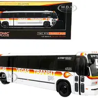 TMC RTS Transit Bus Las Vegas Transit "6 Strip Resort Hotels-Downtown" "Vintage Bus &amp; Motorcoach Collection" 1/87 (HO) Diecast Model by Iconic Re