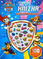 Tlapková patrola  - Tvořivá knížka s třpytivými samolepkami