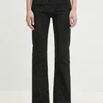 Džíny Fiorucci Rhinestone Flared dámské, high waist, U02SPDJE083DN01DN05