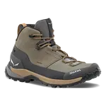 Salewa Puez Leather mid PTX EU 46 ½, Bungee Cord/Onyx Pánské trekové boty