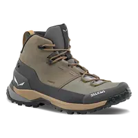 Salewa Puez Leather mid PTX EU 46 ½, Bungee Cord/Onyx Pánské trekové boty