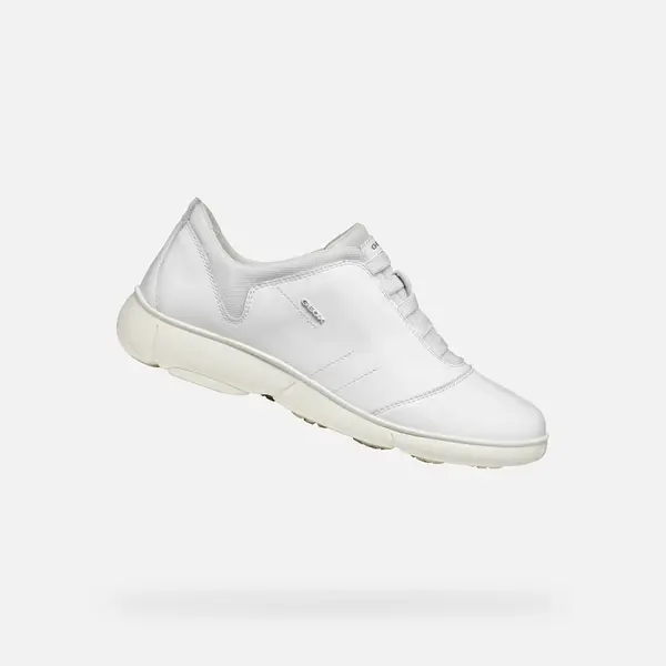 Women's White Geox Nebula 2.0 Sneakers - Women's