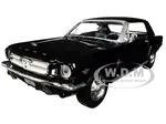 1964 1/2 Ford Mustang Black 1/24 Diecast Model Car by Motormax