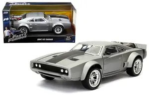 Doms Ice Charger Fast &amp; Furious F8 "The Fate of the Furious" Movie 1/24 Diecast Model Car by Jada