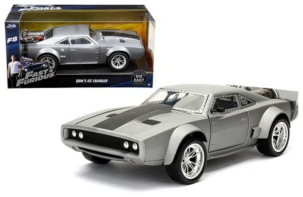 Doms Ice Charger Fast & Furious F8 "The Fate of the Furious" Movie 1/24 Diecast Model Car by Jada