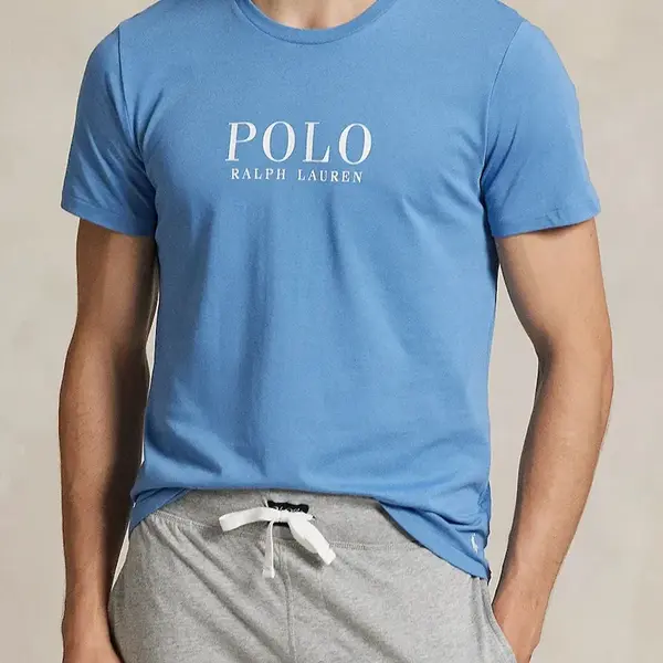 Bavlněné pyžamové tričko Polo Ralph Lauren