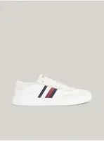Bílé pánské kožené tenisky Tommy Hilfiger - Pánské