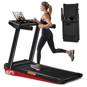 ROBORE SF10 Foldable Quiet Treadmill Black