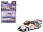 Mitsubishi Lancer Evolution II RHD (Right Hand Drive) 11 Tommi Makinen - Seppo Harjanne "Rallye Monte-Carlo" (1995) "Global64" Series  1/64 Diecast M