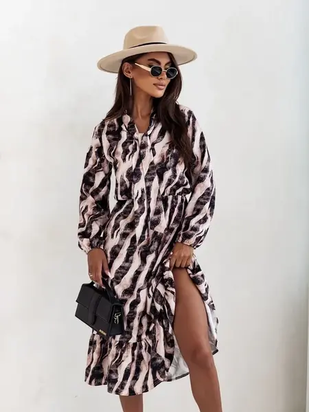 Resti Women's midi dress with print