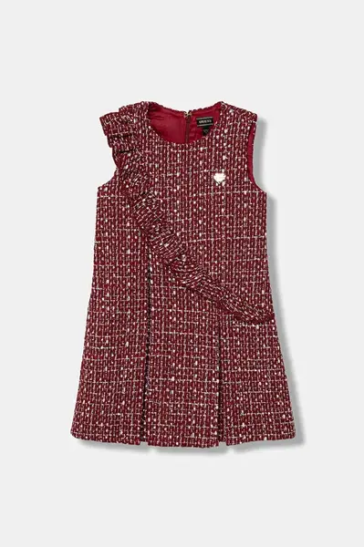 Dětské šaty s příměsí vlny Guess