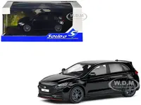 Hyundai i30 N Phantom Black 1/43 Diecast Model Car by Solido