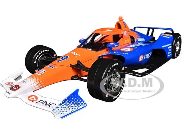 Dallara IndyCar 9 Scott Dixon "PNC Bank" Chip Ganassi Racing "NTT IndyCar Series" (2024) 1/18 Diecast Model Car by Greenlight